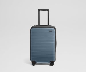 Clear Luggage Cover in The Carry-On