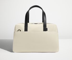 The Overnight Bag in Salt White