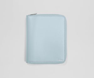 Travel Wallet in Arctic Blue