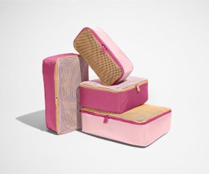 Insider Packing Cubes (Set of 4) in Pink Sand