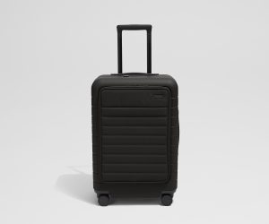 The Executive Bigger Carry-On in Jet Black
